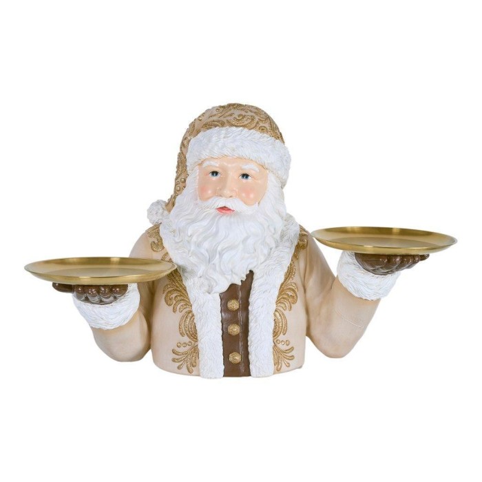 BUSTO BABBO RESINA CON PIATTI